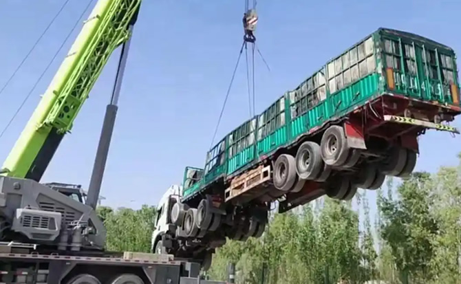 乐亭道路脱困救援案例